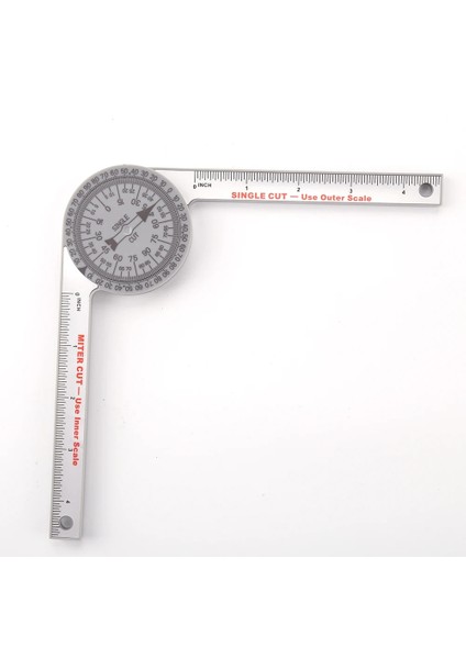 Hiçbir Kalem 360 Derece Açı Cetvel Gonyometresi Ağaç Işleme Kalem Yüksek Hassasiyetli Iletki (Yurt Dışından) indirimleri