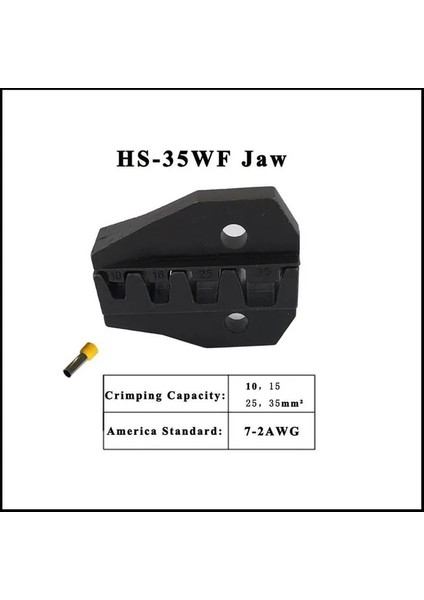 HS-35WF Hs Serisi Pense 230MM Çene Tel Kesme Özel Çeneler HS-40J HS-2546B HS-26TW HS-35WF HS-101 Cırcır Sıkma Pensesi Avrupa Tarzı (Yurt Dışından)