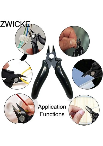 Kırmızı 3.5 Inç Çapraz Pense Küçük Yumuşak Kesim Elektronik Pense Mini Tel Kesiciler Tel Yalıtımlı Kauçuk Saplı Model El Aletleri (Yurt Dışından) indirimleri