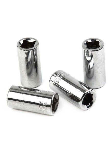 Soket 4 Adet 1/4'' Kare Sürücü 1/4'' Hex Soket Uçları Dönüştürücü Tornavida Bit Adaptörü El Aleti Anahtarı Soket (Yurt Dışından)