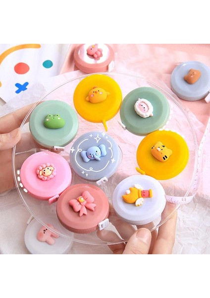 I Karikatür Şerit Metre 150 Cm/60 "taşınabilir Geri Çekilebilir Cetvel Çocuk Yükseklik Cetvel Santimetre Inç Rulo Dikiş Terzi Mezura (Yurt Dışından) fırsatları