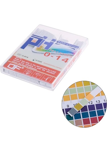 1 Paket Veya 100/150 Şerit 0-14 Ph Alkali Asit Göstergesi Kağıt Rulosu Su Tükürük Turnusol Test Kiti Ph Test Kağıdı Ph Metre (Yurt Dışından)