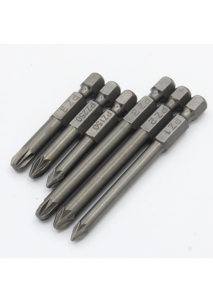Pz2-1 Adet Uzun 75 mm Pz1 Pz2 Pz3 Tornavida Bit Manyetik Pozidriv Pozi Tornavida Seti 1/4 "hex Shank S2 Güç Dereotu Aracı HRC60 (Yurt Dışından) modelleri