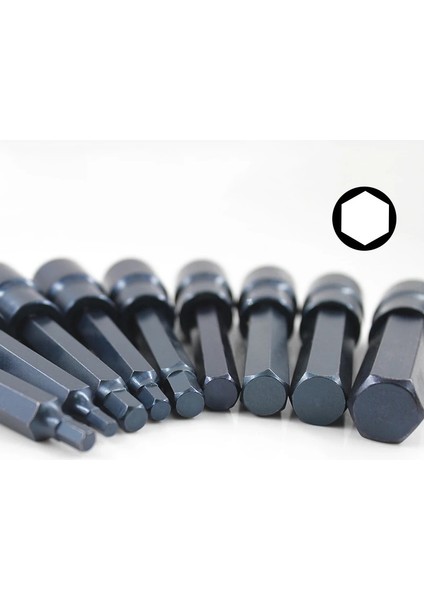 1 Pc Hex 55MM H4 1/2 "sürücü Altıgen Bit Soket Tornavida Anahtarı Seti Matkap Ucu Adaptörü H4 H5 H6 H7 H8 H10 H12 H14 H17 Tornavida Araçları Için (Yurt Dışından)