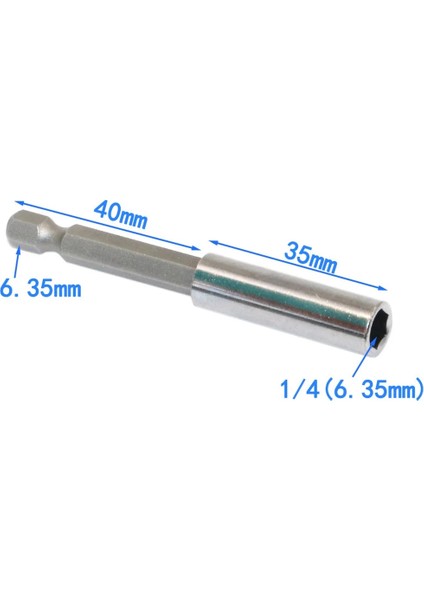 100MM Elektrikli Tornavida Uzatılmış Biyel Kol Hızlı Bağlantı Uzatma Çubuğu 75/100/150MM Uzunluk (Yurt Dışından) modelleri