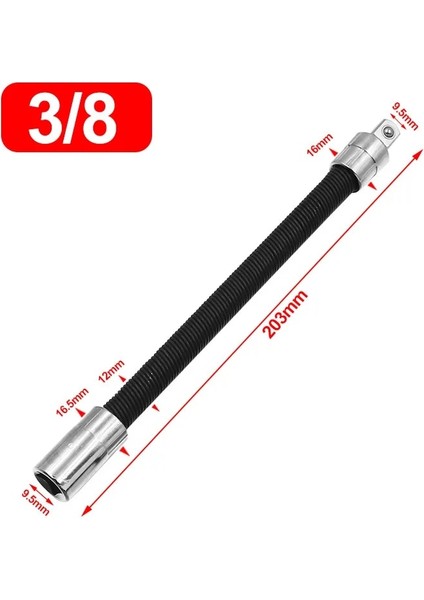 1 Adet 1-4 1 Adet Sürücü Uzatma Prizi Çubuğu Adaptörü Bağlantı Çubuğu Esnek Mil Dönüşüm Kafası Yüksek Tork Cırcır Anahtarı Elektronik Matkap (Yurt Dışından)