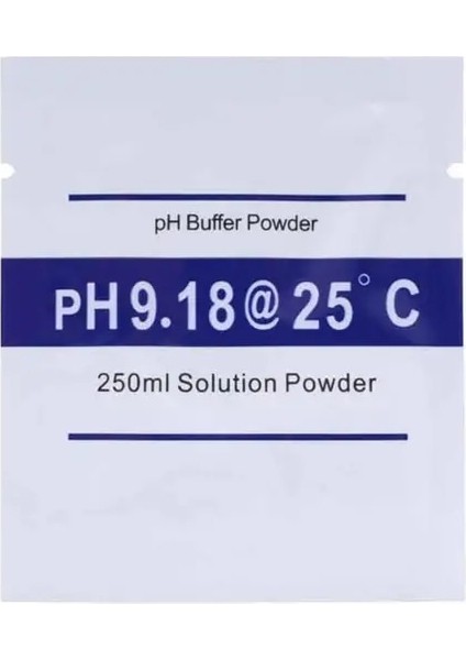 9.18 Yieryi Ph Tampon Tozu 4,00 4,01 6,86 7,00 9,18 10,01 Ph Orp Test Cihazı, Kalibrasyon Çözeltisinin Tampon Tozunu Ölçer (Yurt Dışından)