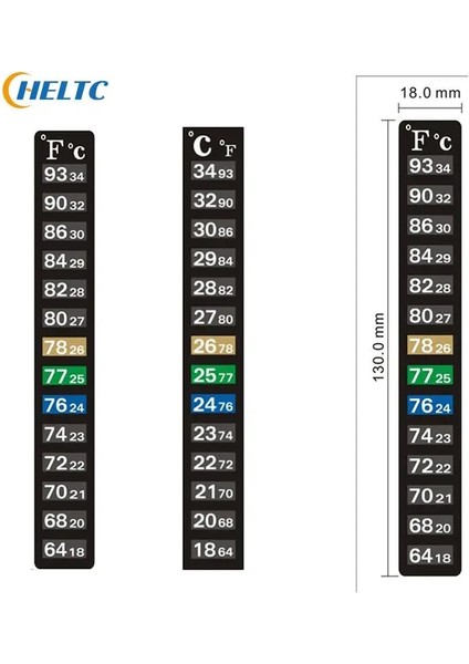 5 Adet 5 Adet Termometre Stick-On Dijital Akvaryum Balık Tankı Buzdolabı Termometre Etiket Ölçüm Çıkartmalar Sıcaklık Kontrol Araçları (Yurt Dışından) modelleri