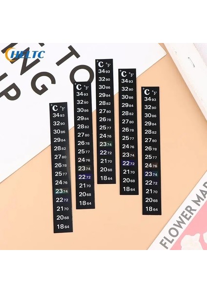 5 Adet 5 Adet Termometre Stick-On Dijital Akvaryum Balık Tankı Buzdolabı Termometre Etiket Ölçüm Çıkartmalar Sıcaklık Kontrol Araçları (Yurt Dışından) indirimleri