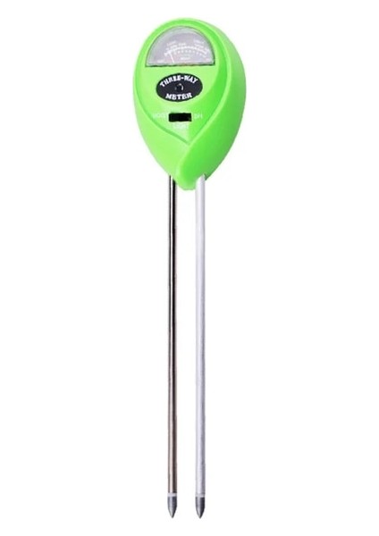 Yeşil 3 In 1 Toprak Su Nem Işık Ph Ölçer Test Cihazı Analizörü Test Dedektörü Bahçe Tesisi Çiçek Topraksız Bahçe Aracı (Yurt Dışından)