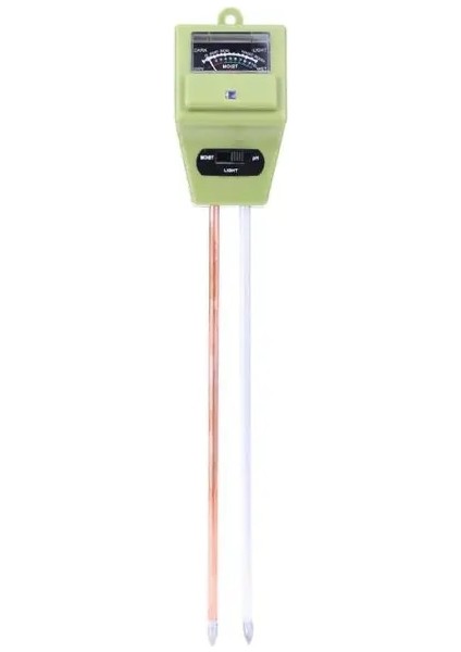 K 3 In 1 Dijital Test Cihazı Toprak Nemi Güneş Işığı Ph Metre Test Cihazı Bitkiler Için Çiçekler Asitlik Nem Ölçümü Bahçe Bitkileri Araçları (Yurt Dışından)