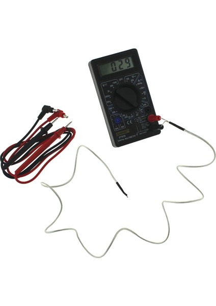 DT838 Multimetre DT838 DT830B Dijital Multimetre Test Cihazı Voltmetre Ölçüm Akımı Direnç Sıcaklık Ölçer Acdc Ampermetre Test Kurşun Probu (Yurt Dışından)