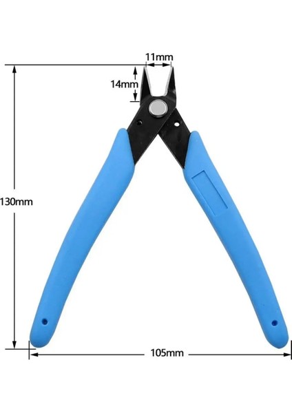 5 Inç 1 Adet 3.5 "5" Elektrikli Tel Kesici Pense Makaslar Çapraz Yan Mini Kesme Pensesi Pense 125MM 170 Iı Ağaç Işleme Aletleri Için (Yurt Dışından) fırsatları