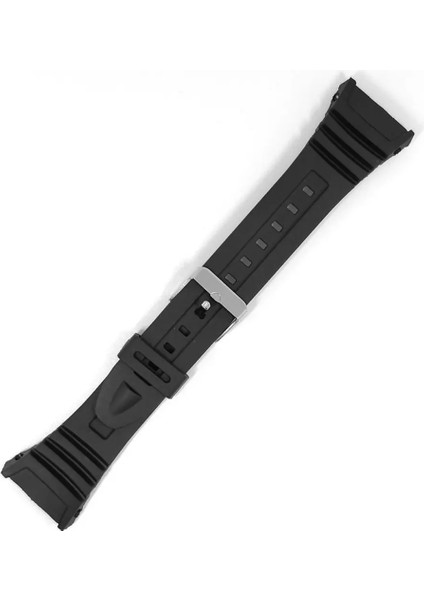 Silikon Saat Kayışı Paslanmaz Çelik Pin Toka Kordonlu Saat Casio W-96H Spor Erkek Kadın Kayış Bilezikler (Yurt Dışından) fırsatları
