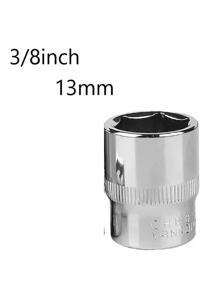13MM 1 Adet 6-22MM 3/8 Inç Altıgen Lokma Anahtar Kafa Tuşları Lokma Anahtar Metrik Çift Uçlu Altıgenler Kol Cırcır Anahtarı Oto Tamir (Yurt Dışından)