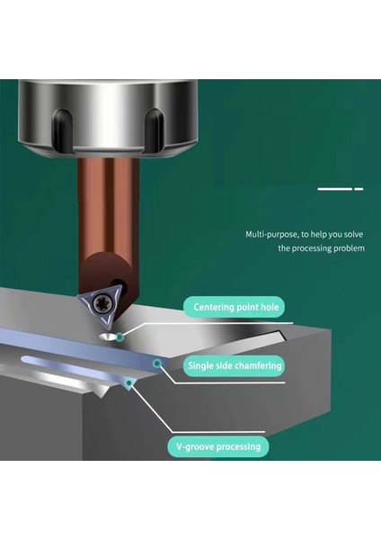 SPEX060204 Cnc Merkezleme Pah Kırma Kesici Çubuk Matkap DX30 DX45 Işleme Merkezi Aracı V-Oluk Işleme Değiştirilebilir Uç Tipi (Yurt Dışından) fırsatları