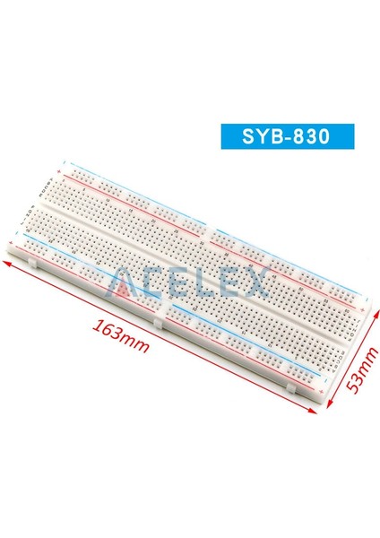 Güç Modülü Syb 120 400 500 830 840 1660 MB102 Gl-12 Nokta Lehimsiz Pcb Breadboard Mini Evrensel Test Protokolü Dıy Ekmek Tahtası (Yurt Dışından)