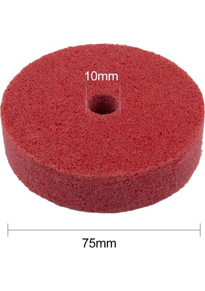 1 Adet 3 Inç 75MM Naylon Taşlama Tekerlek Çıkarma Parlatma Pedi Taşlama Diski Metal Ahşap Plastik Öğütücü Döner Aletler (Yurt Dışından)