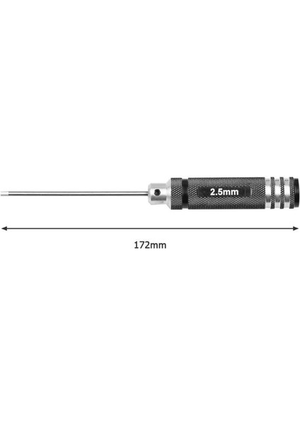 2.5mm 0.9/1.27/1.3/1.5/2.0/2.5/3.0mm Beyaz Çelik Altıgen Tornavida Aracı Kiti Rc Helikopter Uçak Araba Drone Uçak Modeli Temsilcisi (Yurt Dışından)