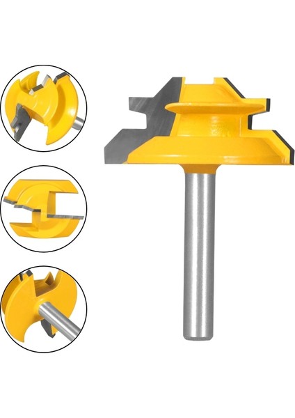 6X34.9X16 Yusun 1 Adet 45° Derece Kilit Gönye Yönlendirici Bit Ağaç Işleme Freze Kesicisi Ahşap Araçları (Yurt Dışından) indirimleri