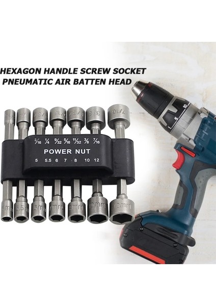 1 Takım 14 Adet Hex Soket Kol Nozulları Somun Sürücü Seti Güç Somun Sürücü Tornavida Uçları Aracı Set Lokma Anahtar Kafa Adaptörü Kafaları Için (Yurt Dışından) fiyatları