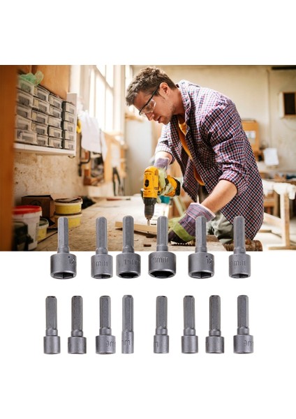 1 Takım 14 Adet Hex Soket Kol Nozulları Somun Sürücü Seti Güç Somun Sürücü Tornavida Uçları Aracı Set Lokma Anahtar Kafa Adaptörü Kafaları Için (Yurt Dışından) indirimleri