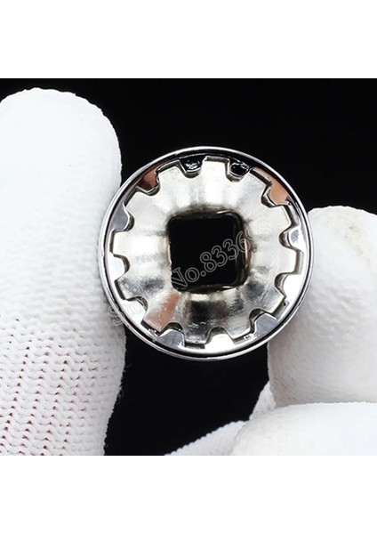 9mm 1/4 "kare Sürücü 12 Noktalı Soket Bit Cırcır Anahtarı 12 Diş Lokma Anahtar El Aleti 12 Açı Erik Çiçeği Kol Bir Adet (Yurt Dışından)