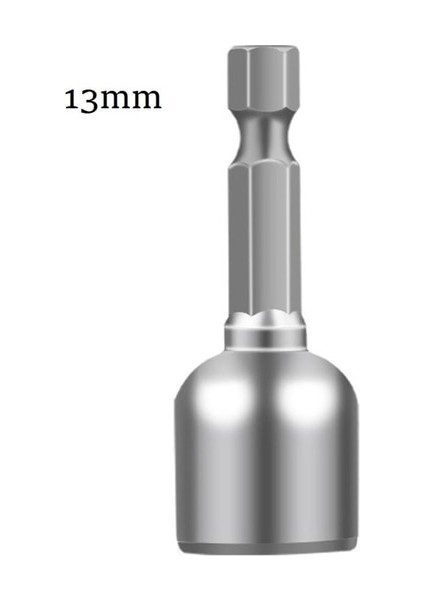 13MM 6-13 M Darbe Altıgen Soket Manyetik Somun Tornavida 1/4" Hex Shank Elektrikli Matkap Uçları Elektrikli Matkaplar Darbeli Sürücüler Soket Kiti (Yurt Dışından)