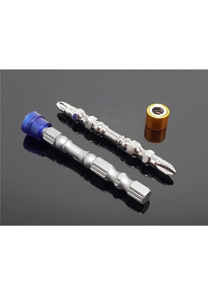 Tek Renkli 65/100/150MM Manyetik Matkaplar Tornavida Uçları S2 Çelik Çapraz Başlı Tornavida Phillips Tornavida Seti Çift Mıknatıslama Araçları (Yurt Dışından) modelleri