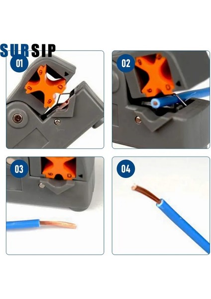 Siyah Sıcak Otomatik Sıyırma Pensesi Tel Stripper Kablo Tel Kesiciler Altıgen Anahtarı Araçları Pense ile Sıyırma Sıkma Aracı (Yurt Dışından) indirimleri