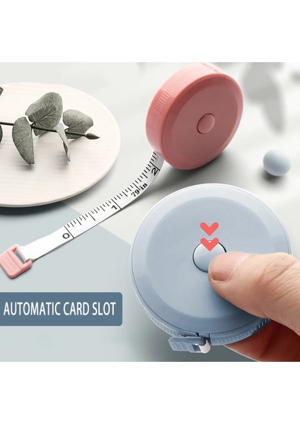 Iskandinav Mavi 2m 200CM/79 Inç Dikiş Terzi Mezura Geri Çekilebilir Vücut Yüksekliği Ölçüm Metre Bel Çevresi Dikiş Terzi Dropship (Yurt Dışından) fırsatları