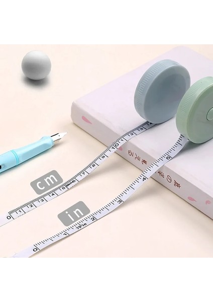 Iskandinav Mavi 2m 200CM/79 Inç Dikiş Terzi Mezura Geri Çekilebilir Vücut Yüksekliği Ölçüm Metre Bel Çevresi Dikiş Terzi Dropship (Yurt Dışından) indirimleri