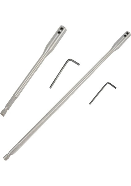 300MM 2 Adet/takım Matkap Ucu Uzatma Çubuğu 150MM 300MM Hex Shank Genişletici Anahtar Seti Aracı Güç Aracı Aksesuarları 150MM/300MM (Yurt Dışından) fırsatları