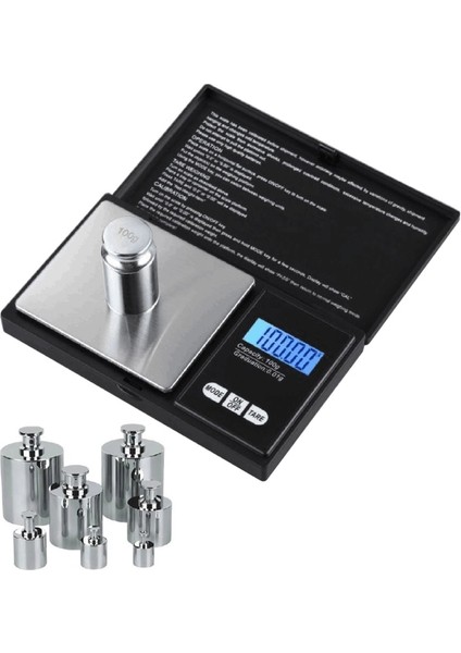 500G 0.1g Dijital Mutfak Terazisi Mücevher Tartı Terazi Gıda Terazileri LCD Ekran Dara M89B (Yurt Dışından) fiyatları