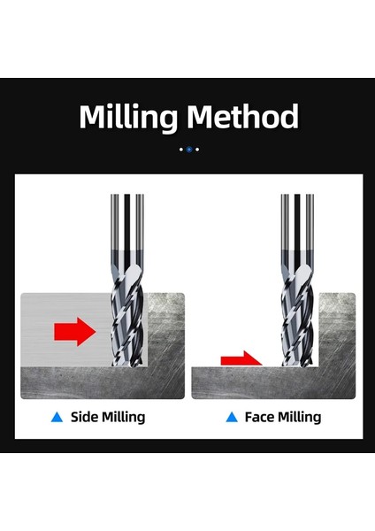 D5XD5X50L 1 Adet HRC45 4f Takım Gözü HRC45 4 Flüt Karbür Freze Kesici Uç Frezeler Cnc Işleme Metal Işleme Alaşım Kaplama Düz Freze 1 2 3 5 6 7 8 10MM (Yurt Dışından) indirimleri