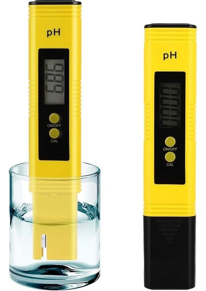 Hiçbir Kutu Dijital LCD Ph Ölçer Kalem Test Cihazı Doğruluğu 0.01 Akvaryum Havuz Suyu Şarap Idrar Otomatik Kalibrasyon (Yurt Dışından)