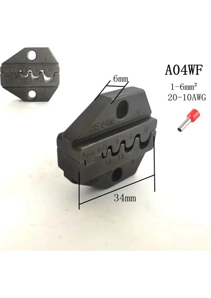 A04WFL Kalıp Setleri FSE/HS-A1016/A04WF/AV10WF/A40J/A30J/A04WFL Sıkma Pensesi Makinesi Modülleri Çeneler Fiş Yayı Sıkma Kapak Terminalleri (Yurt Dışından) fırsatları
