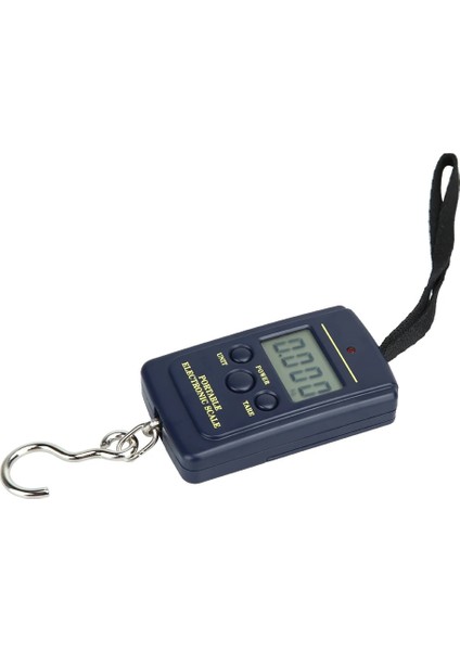 40 kg x 10G Mini Dijital Ölçek Balıkçılık Bagaj Seyahat Ağırlık Steelyard Asılı Elektronik Kanca Ölçeği, Mutfak Ağırlık Aracı (Yurt Dışından)
