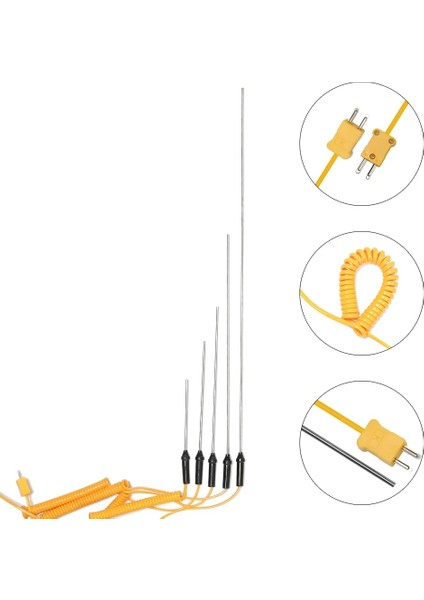 500MM 1 Adet Dayanıklı 100/150/200/300/500MM K-Tipi Termokupl Prob Sensörü Sıcaklık -50°c Ila 1200°C Tel Kablolu Ölçme Aletleri (Yurt Dışından) fırsatları