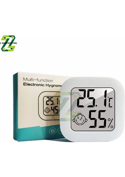 Celsius Fahrenheit LCD Dijital Termometre Higrometre Kapalı Oda Elektronik Sıcaklık Nem Sensörü Ölçer Hava Istasyonu Ev Için (Yurt Dışından)