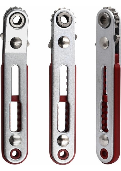 01 Mini Cırcır Anahtarı Tornavida 1/4 Inç Sürücü Soket Altıgen Tornavida Bit Çift Sürücü Kafa Cırcır Anahtarı El Aleti Iki Kafalı (Yurt Dışından) fiyatları