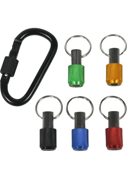 Gümüş Kırmızı 1 Adet 1/4 Inç Hex Shank Tornavida Uçları Tutucu Uzatma Çubuğu Matkap Vida Adaptörü Hızlı Bırakma Anahtarlık Kolay Değişim Onarım Araçları (Yurt Dışından) fırsatları