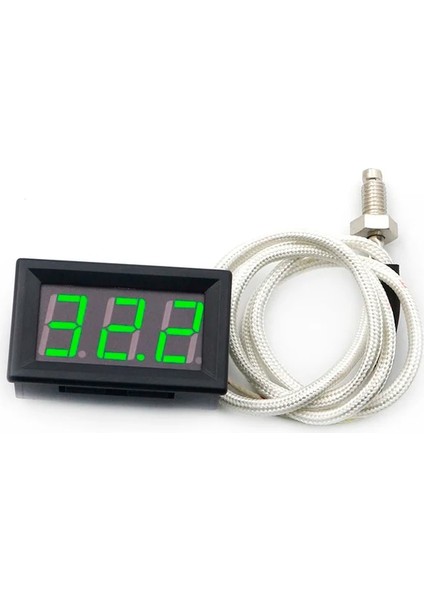 Yeşil Ekran XH-B310 Dijital Ekran Yüksek Sıcaklık Termometresi K Tipi Termokupl Endüstriyel Dijital Termometre -30~800 Derece (Yurt Dışından)