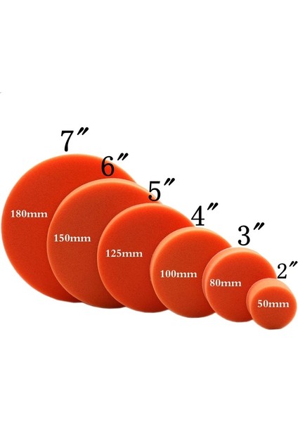 Dalga Tipi 1 Adet 7 Inç Araba Güzellik Ağda Parlatma Pedi Seti Sünger Tekerlek Yün Parlatma Plakası Velcro Plaka Kendinden Yapışkanlı Disk Parlatma Tekerleği (Yurt Dışından)