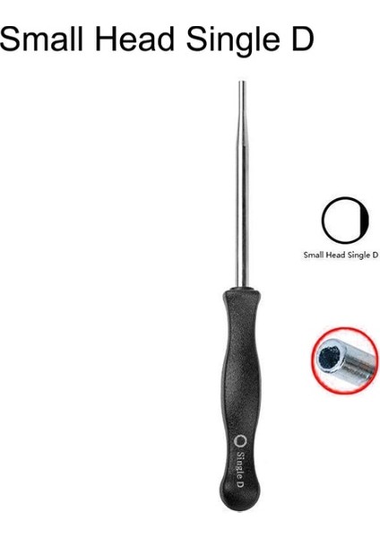 Küçük Kafa Tek D Karbüratör Karbonhidrat Ayarı El Aleti Pac Man Çift D Altıgen Altıgen Soket Tornavida Sürücü Testere Hız Ayarı Onarım Aracı (Yurt Dışından)