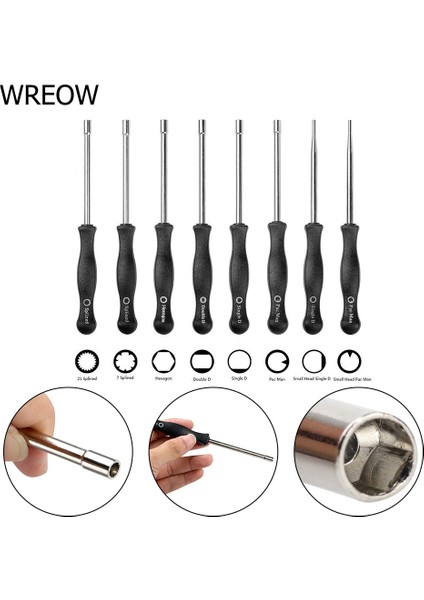 Küçük Kafa Tek D Karbüratör Karbonhidrat Ayarı El Aleti Pac Man Çift D Altıgen Altıgen Soket Tornavida Sürücü Testere Hız Ayarı Onarım Aracı (Yurt Dışından) fiyatları