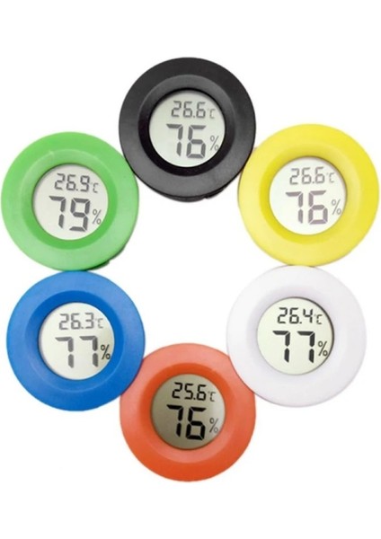 Kırmızı Mini Dijital Termometre Higrometre Sıcaklık ve Nem Kapalı LCD Ekran Ev Sensörü Bilgisayar Odası Higrometre Ölçer (Yurt Dışından) indirimleri