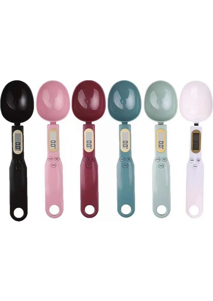 Pembe Elektronik Mutfak Terazisi 500G 0.1g LCD Dijital Gıda Unu Dijital Kaşık Ölçeği Mini Mutfak Aracı Süt Kahve Terazisi (Yurt Dışından) fiyatları