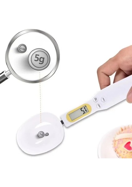 Pembe Elektronik Mutfak Terazisi 500G 0.1g LCD Dijital Gıda Unu Dijital Kaşık Ölçeği Mini Mutfak Aracı Süt Kahve Terazisi (Yurt Dışından) modelleri