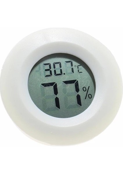 Beyaz -50~380 1 Adet Mini Dijital LCD Termometre Higrometre Sıcaklık ve Nem Kapalı -50~70 Ev Sensörü Bilgisayar Odası Higrometre Ölçer (Yurt Dışından)